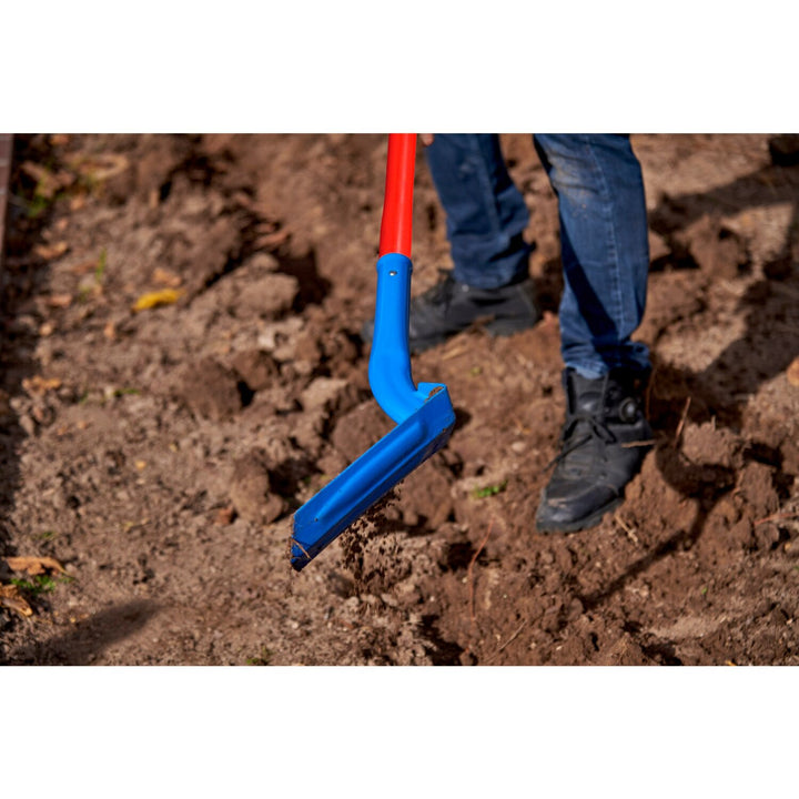 Corona SS 64223 Trench Shovel, 35 Degree, 3 in. Head, Solid-Core Fiberglass Handle