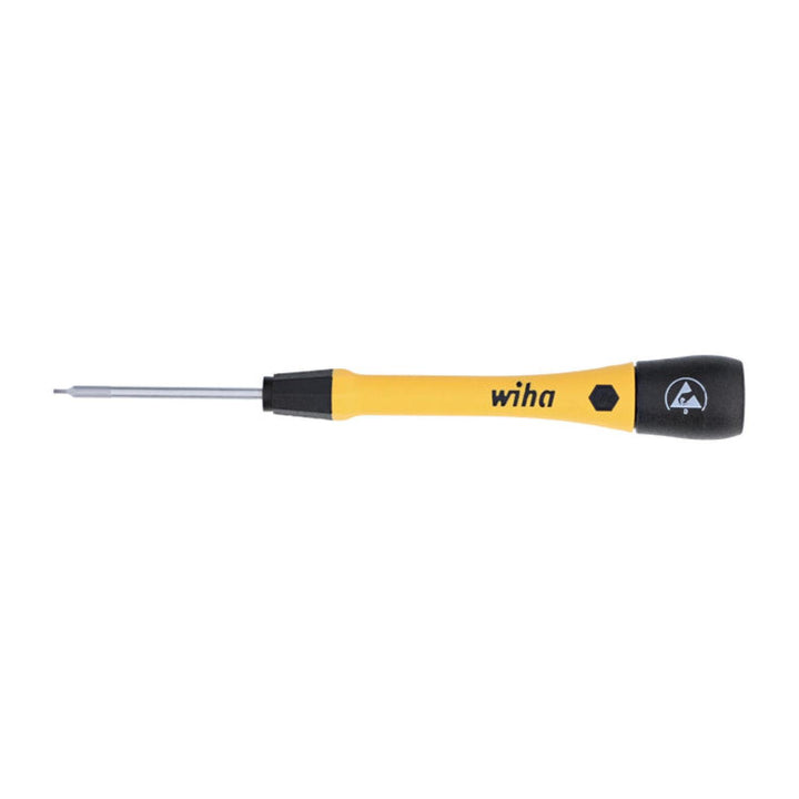 Wiha Tools 27551 ESD Safe PicoFinish Precision Screwdriver - Hex (.035") .9mm x 40mm