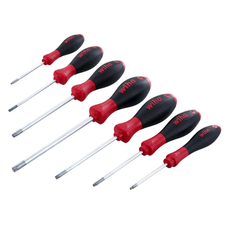 Wiha Tools 36299 SoftFinish TORX Plus Screwdriver Set, IP8 - IP40, 7 Pc.