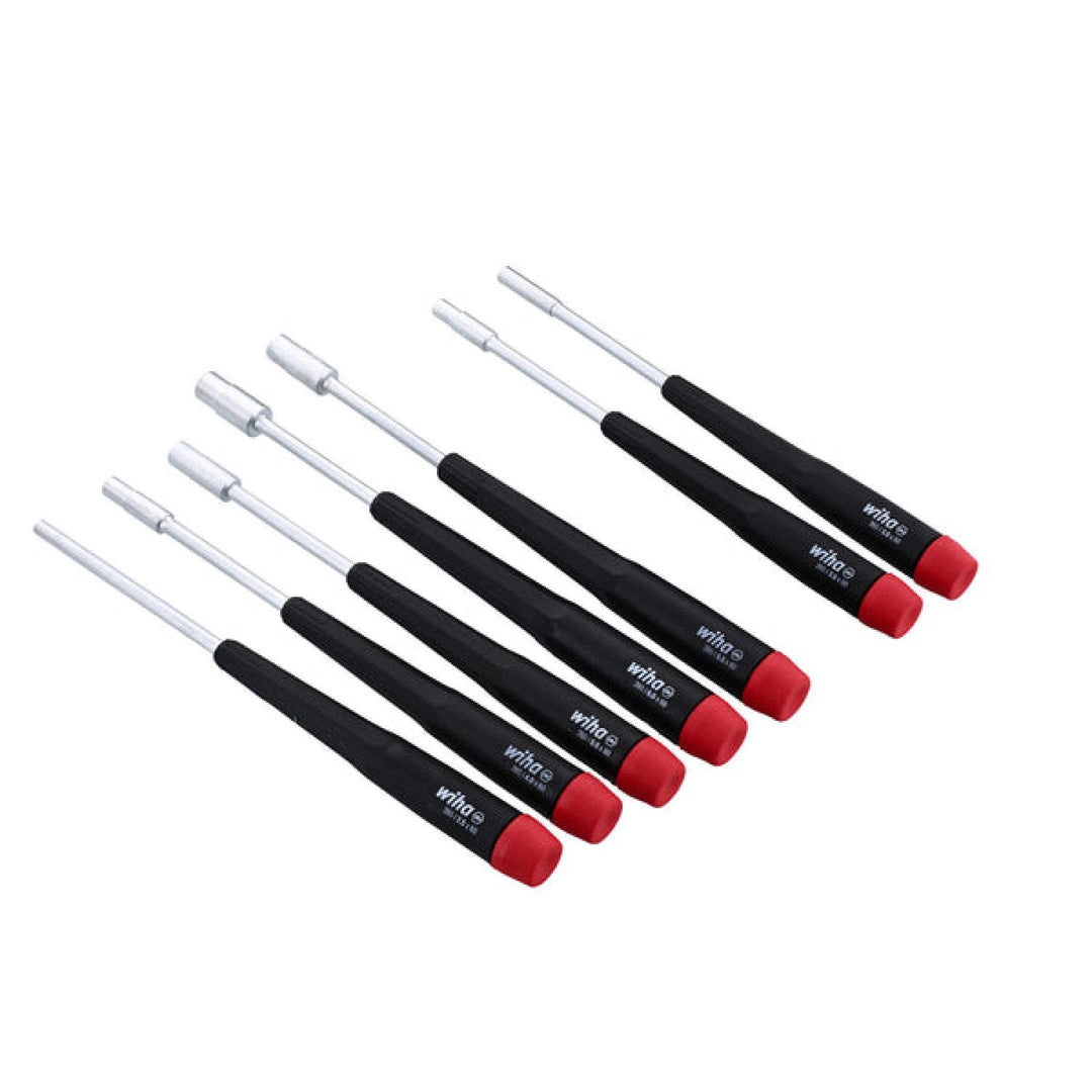 Wiha Tools 26590 8 Piece Precision Nut Driver Set - Metric
