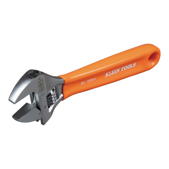 Klein Tools O5076 Extra-Capacity Adjustable Wrench, 6-Inch