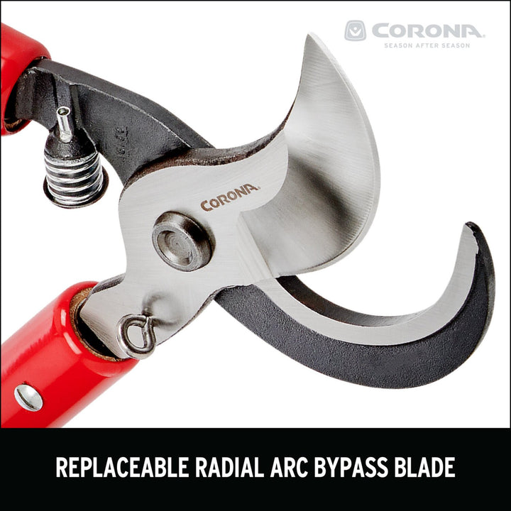 Corona WL 6490 SuperDUTY Bypass Lopper, 37 in. Hickory Handles, 3 in. Cut Capacity