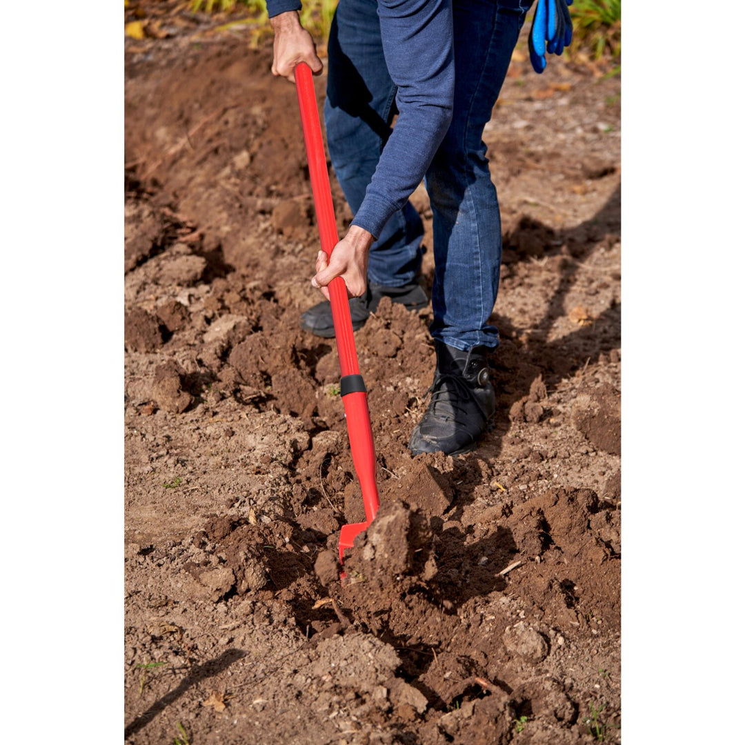 Corona SS 64125 Trench Shovel, 35 Degree, 5 in. Head, Hollow Fiberglass Handle
