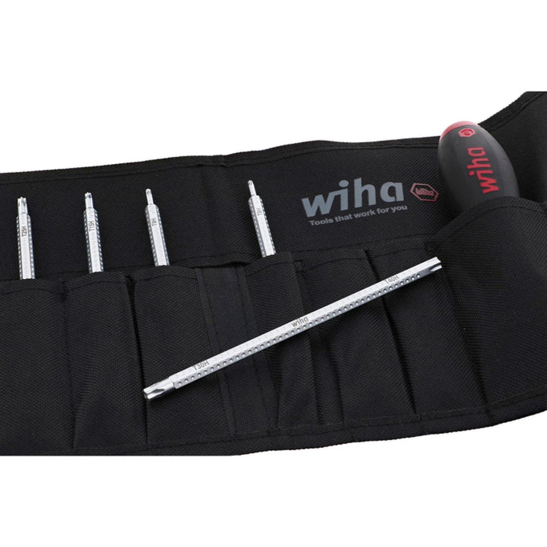 Wiha Tools 28197 6 Piece Drive-Loc VI Security TORX Pouch Set