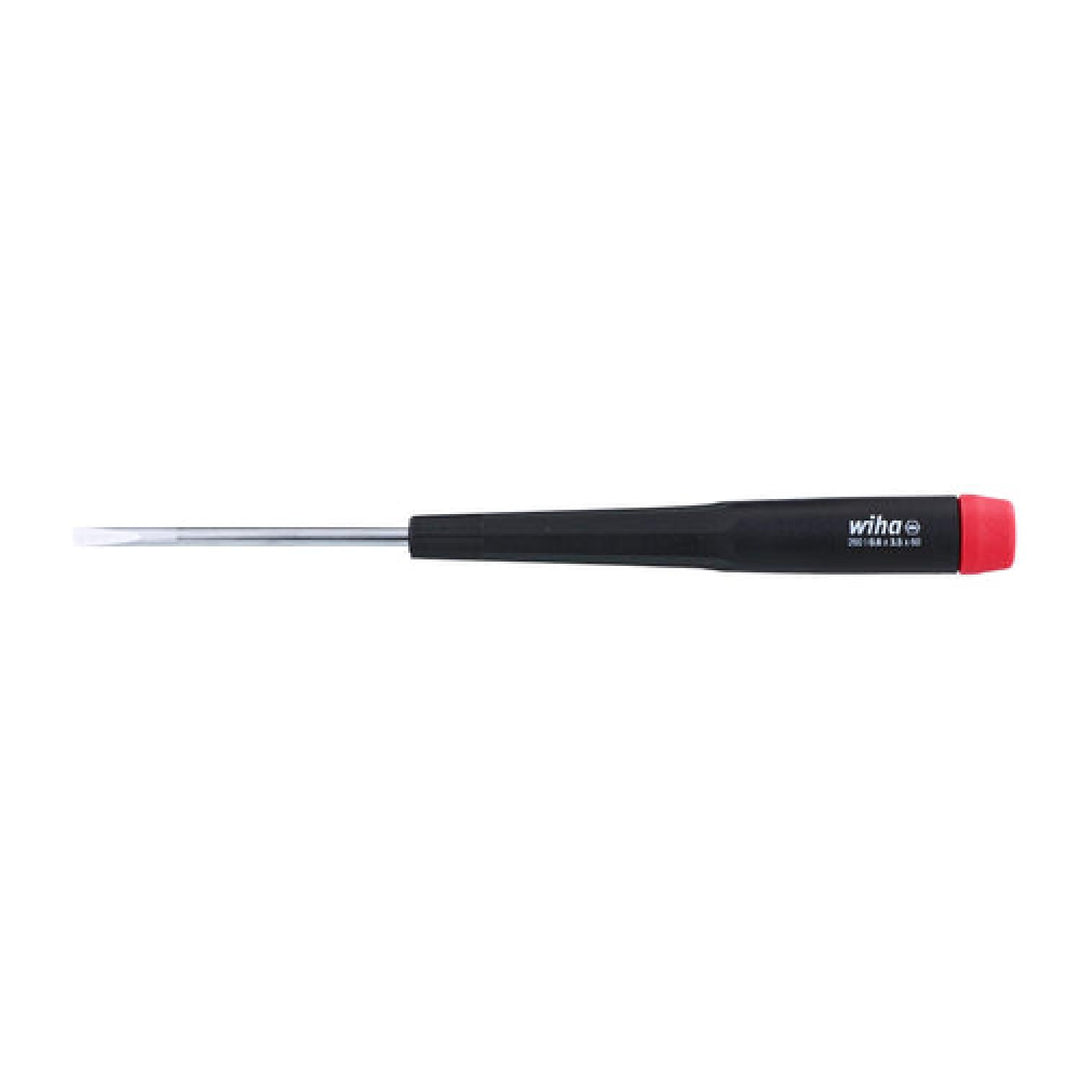 Wiha Tools 26035 3.5 (9/64") x 60mm Precision Slotted Screwdriver