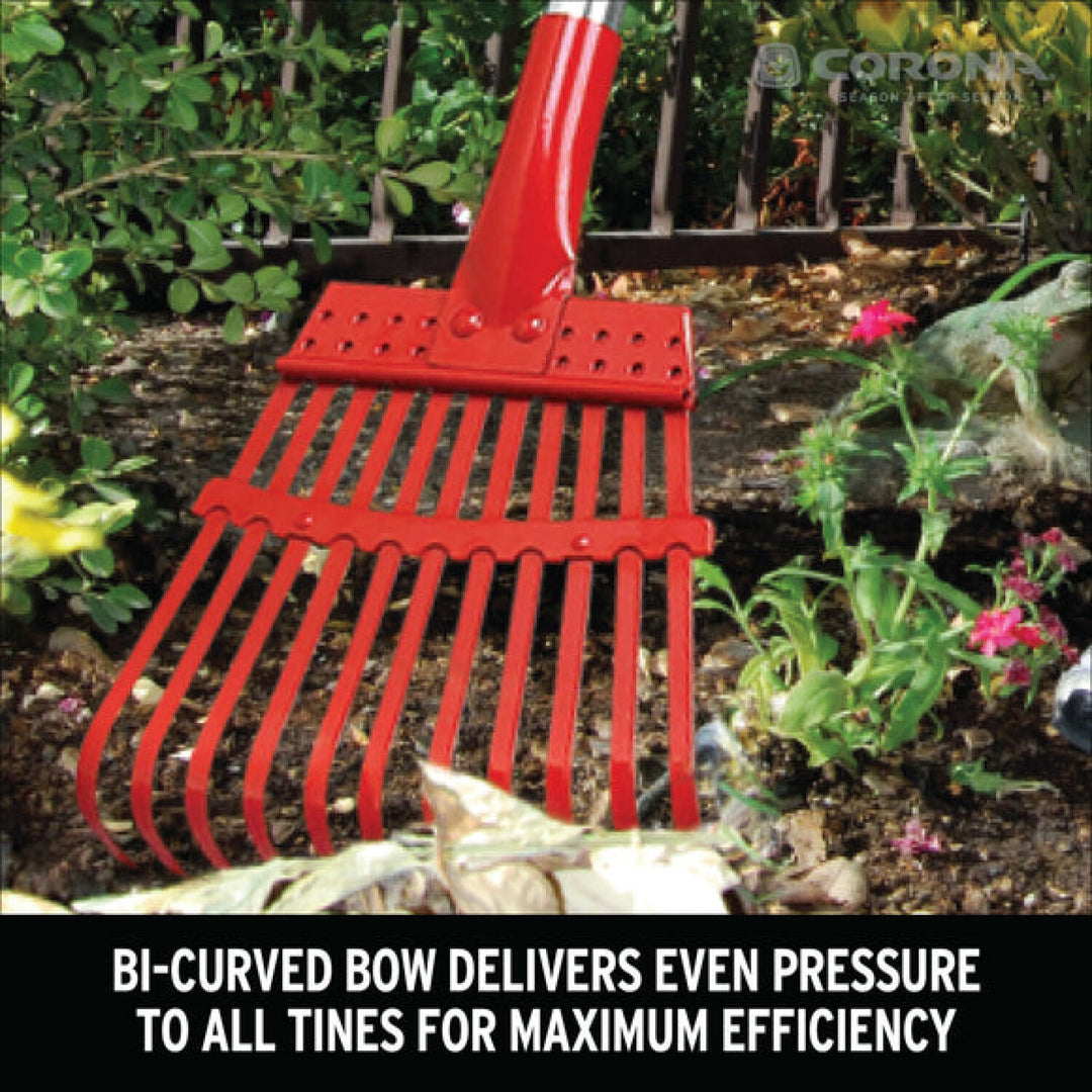 Corona-RK 62060 · Fixed Tine Shrub Rake - 8 Inch/11 tines