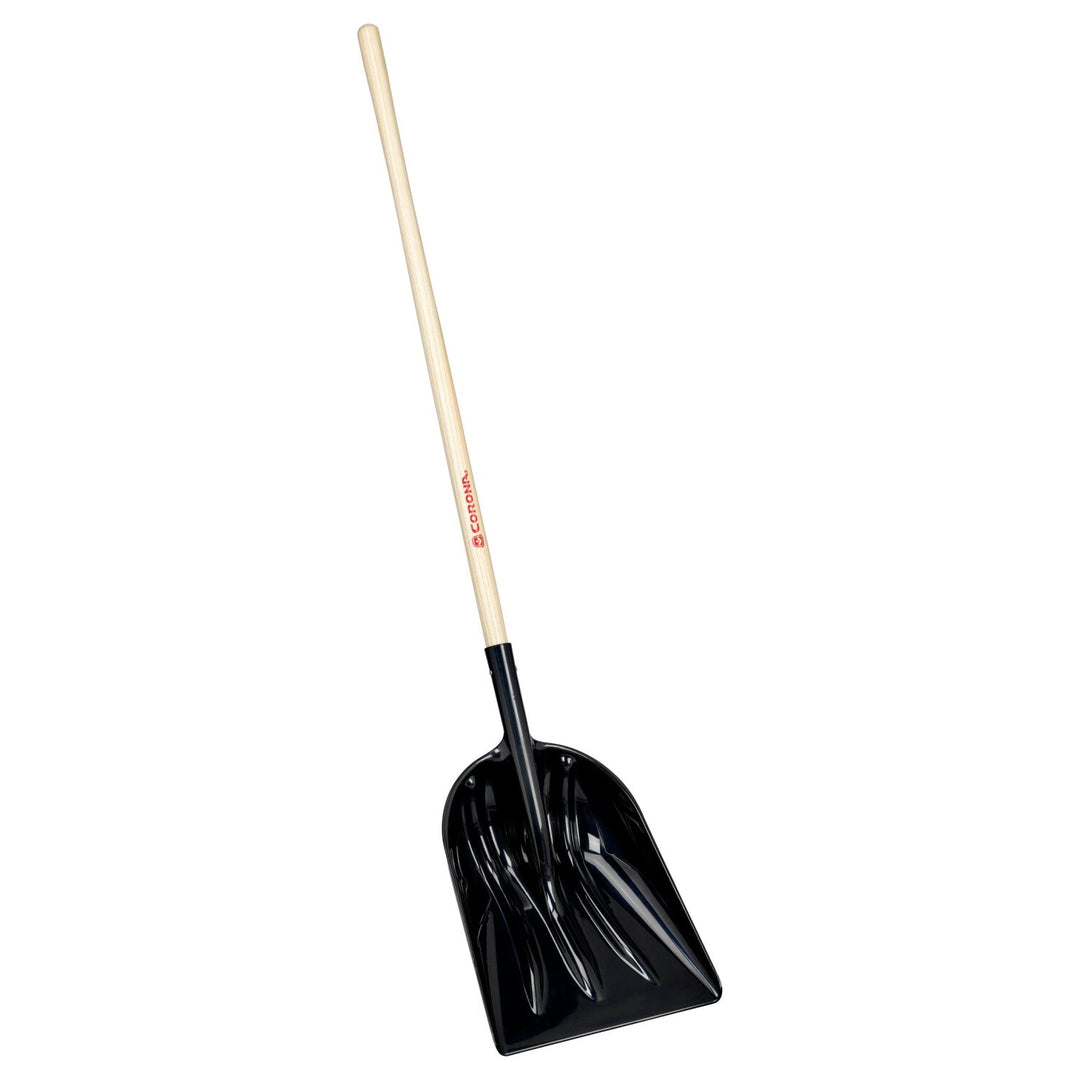 Corona SS 42001 #12 Plastic Western Scoop Shovel, 48 in. Wood Handle