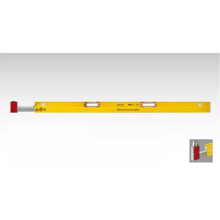Stabila 35610 6'-10'  Type 106T Extendable Plate Levels W/REM STANDOFFS