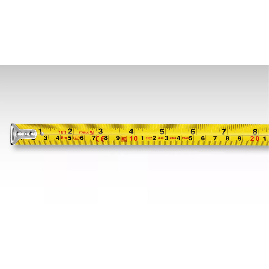 Stabila 30826 Pocket tape BM 100, cm/inch scale 16 ft