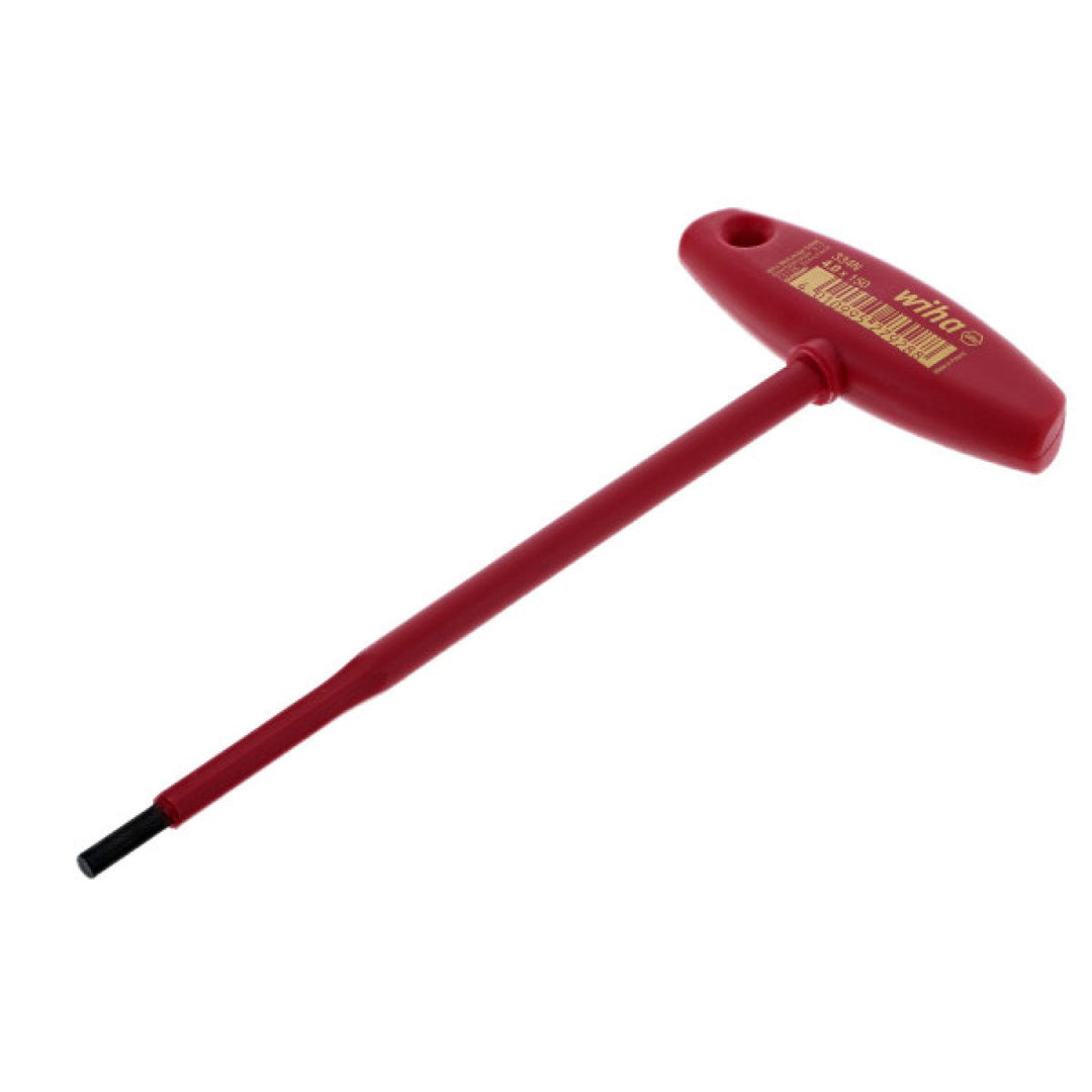 Wiha Tools 33441 Insulated T-Handle Hex Metric - 4 mm