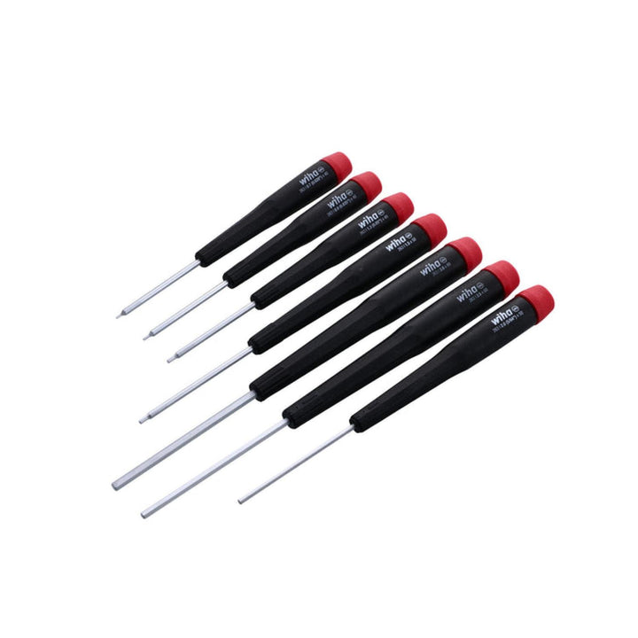 Wiha Tools 26390 Precision Hex Metric Screwdrivers Set 7 Pc