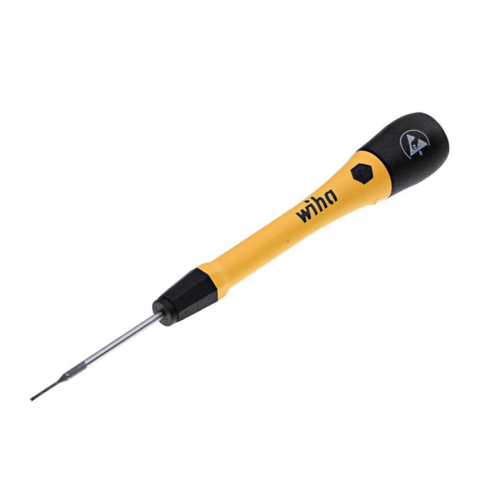 Wiha 27270 ESD Safe PicoFinish Precision Screwdriver - Slotted .8mm x 40mm