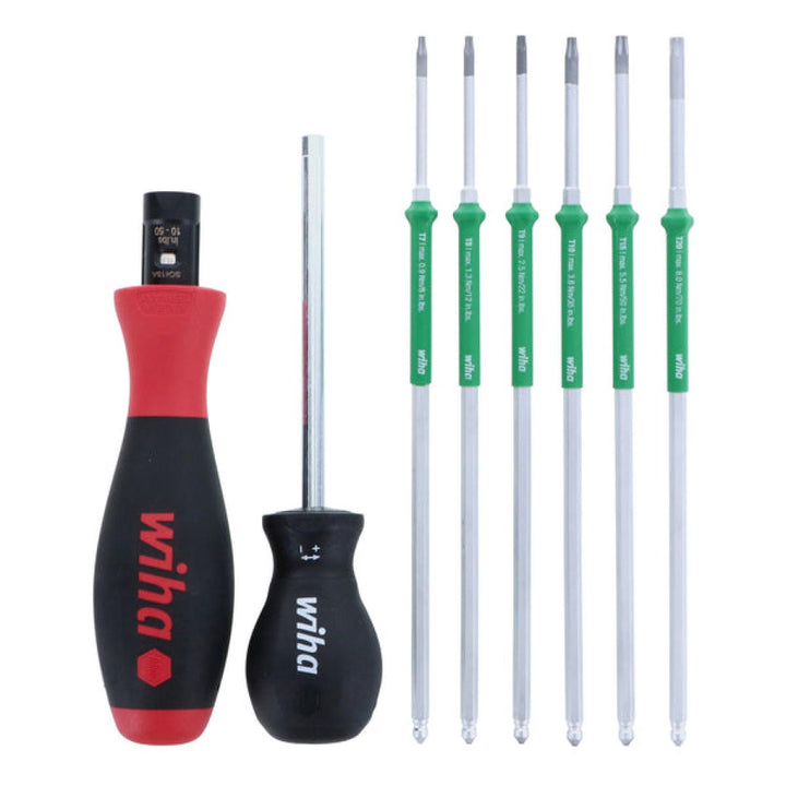 Wiha Tools 28597 8 Piece TorqueControl Torx Blade Set