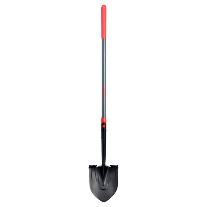 Corona SS16120  14 Round Square Point Fiberglass Handle Shovel