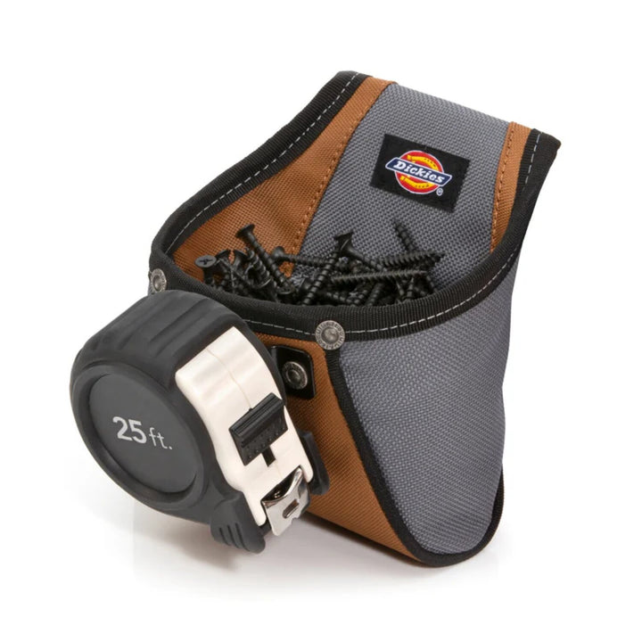 Dickies 57101 Rigid Nail / Screw Work Pouch with Tape Measure Clip