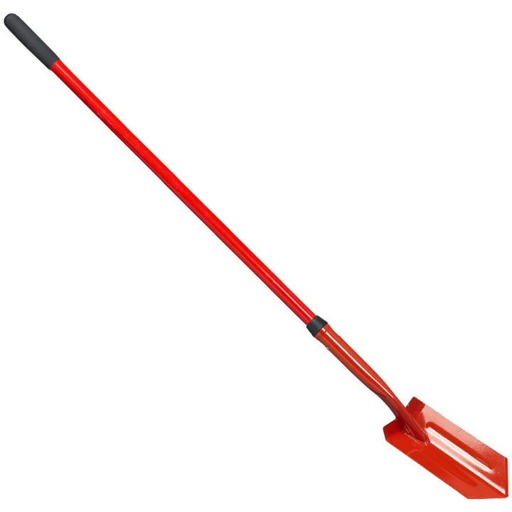 Corona SS 64325 Trench Shovel, 28 Degree, 5 in. Head, Hollow Fiberglass Handle