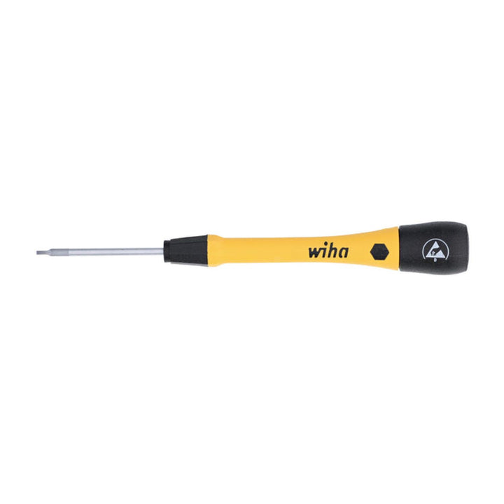 Wiha Tools 27552 ESD PicoFinish Precision Hex Screwdriver - 1.3mm x 40mm