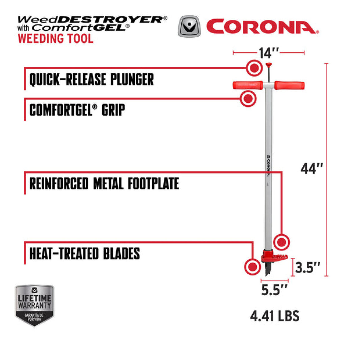 Corona LG 3654  WeedDESTROYER with ComfortGEL® Grip