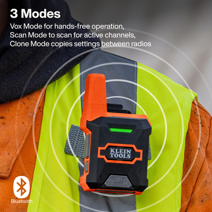 Klein Tools RJSC200 BlueTooth Two-Way Radios