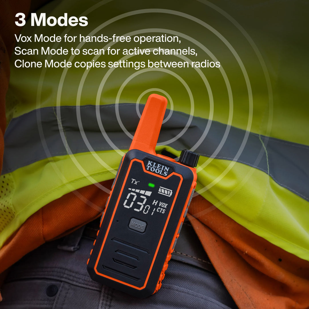 Klein Tools RJSC300 Handheld Two-Way Radios