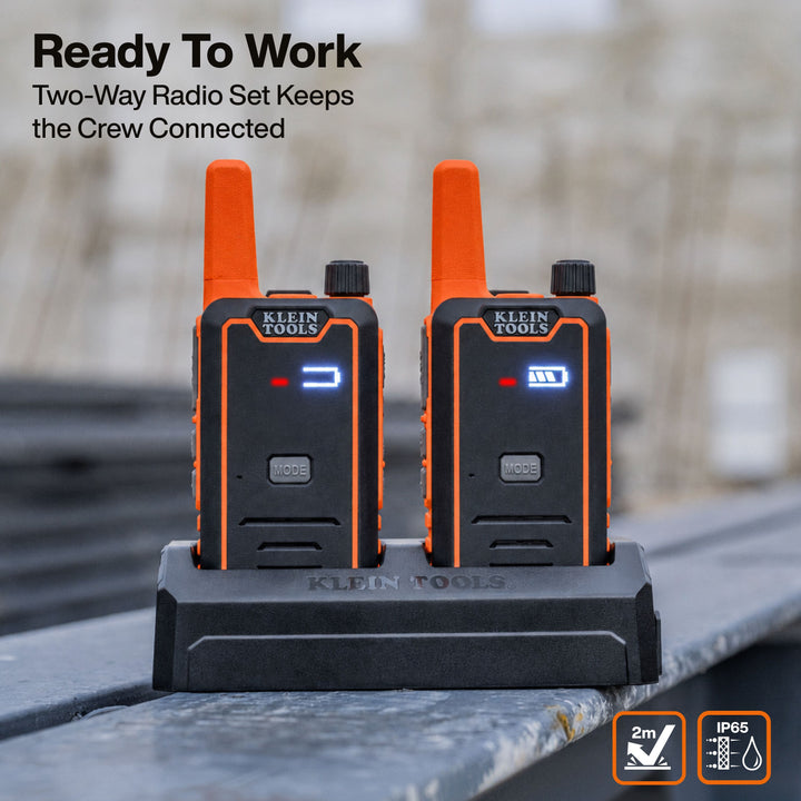 Klein Tools RJSC300 Handheld Two-Way Radios