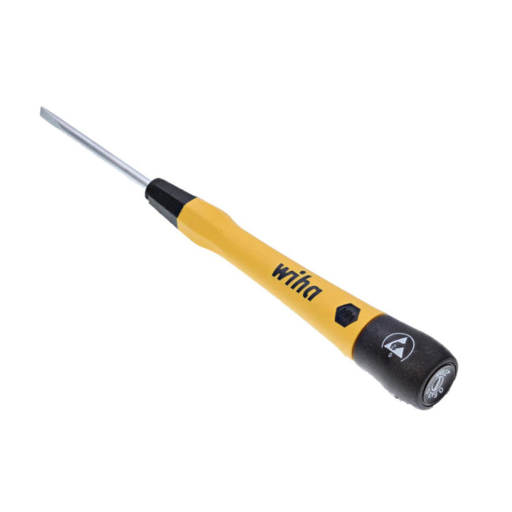 Wiha 27278 ESD Safe PicoFinish Precision Screwdriver - Slotted 3.0mm x 50mm
