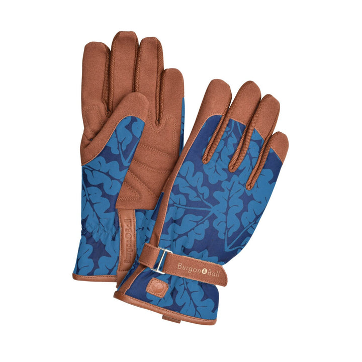 Corona GLO/OAKNAVYML Love the Glove Garden Gloves, Oak Leaf Navy, Medium/Large