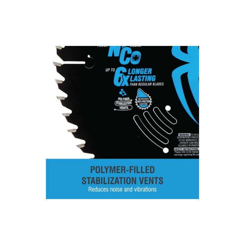 Spyder 13054 12in, 80T Fine Finish Saw Blade