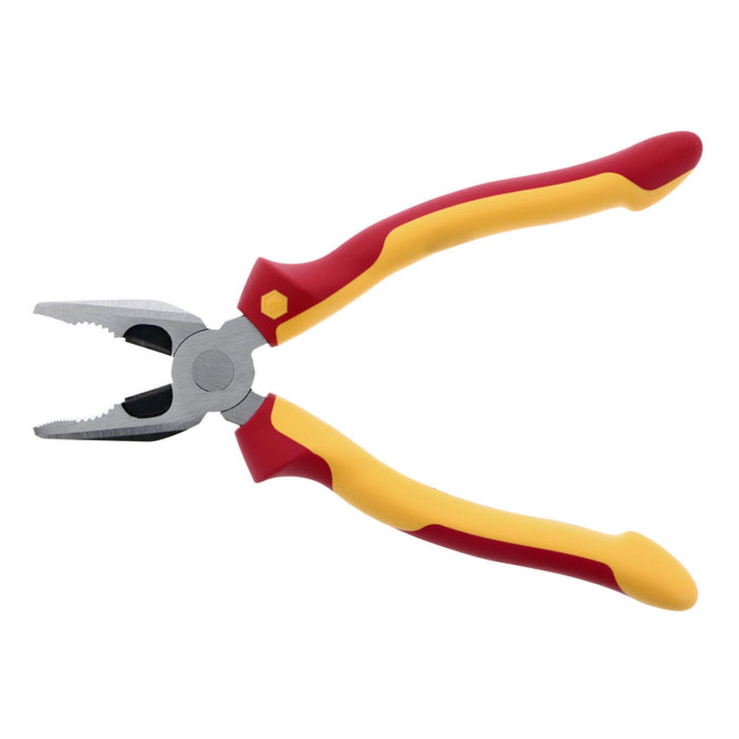 Wiha Tools 32930 Insulated Industrial High Leverage Combination Pliers, 8"