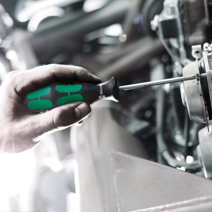 Wera 367 TORX® BO Screwdriver for tamper-proof TORX® screws, TX 40 x 130 mm