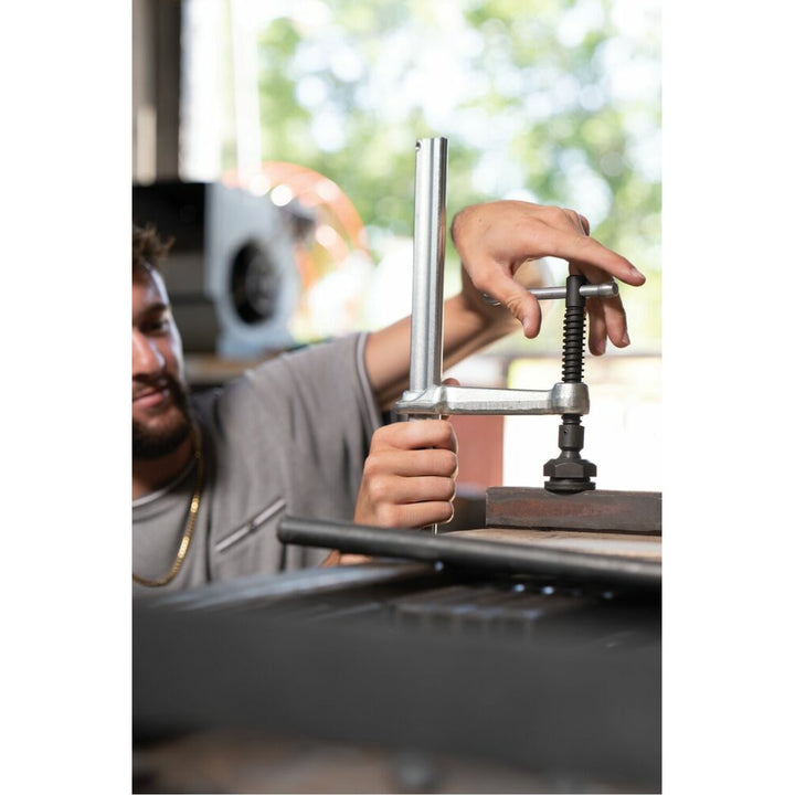 Bessey SGL-24 Clamp, welding, F-style, heavy duty pad, 24 In. x 4.75 In., 1800 lb