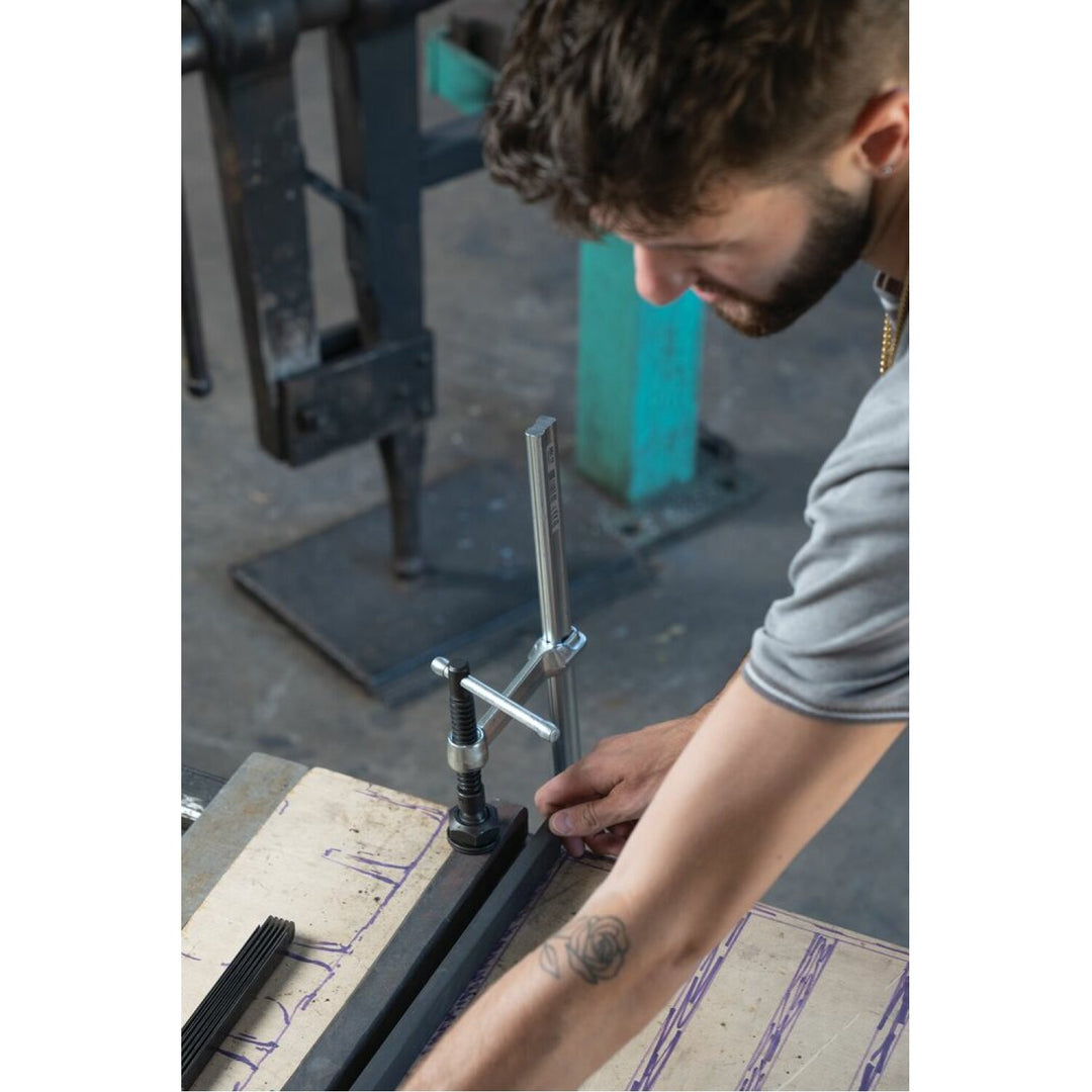 Bessey SGL-8 Clamp, welding, F-style, heavy duty pad, 8 In. x 4.75 In., 1800 lb