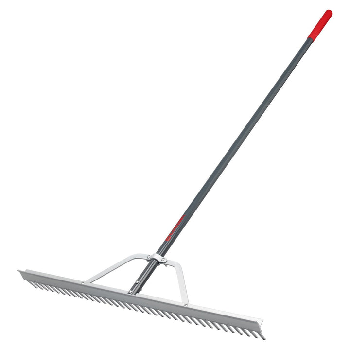 Corona RK16630 Full Aluminum Landscape Rake, 36 in. Head, 36 Tines, Poly Grip