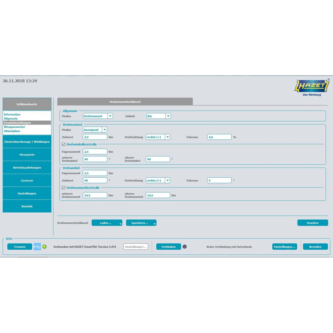 Hazet 7910-STAC SmartTAC-Tool programming and evaluation software
