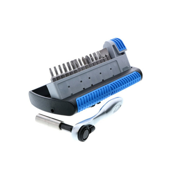 Wiha Tools 79499 17 Piece XLSelector Bit with Mini Ratchet Set