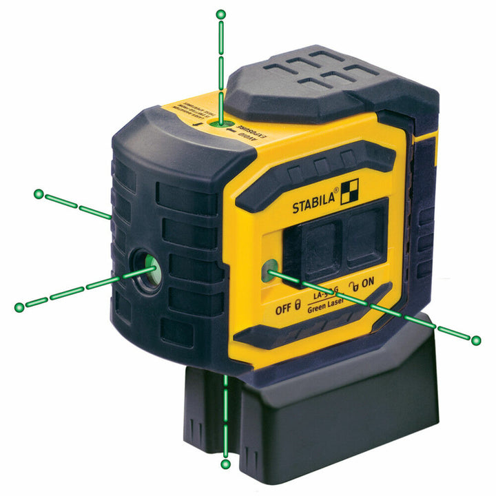 Stabila 03165 LA-5P G self-leveling, 5-Point/Dot GREENBEAM Laser