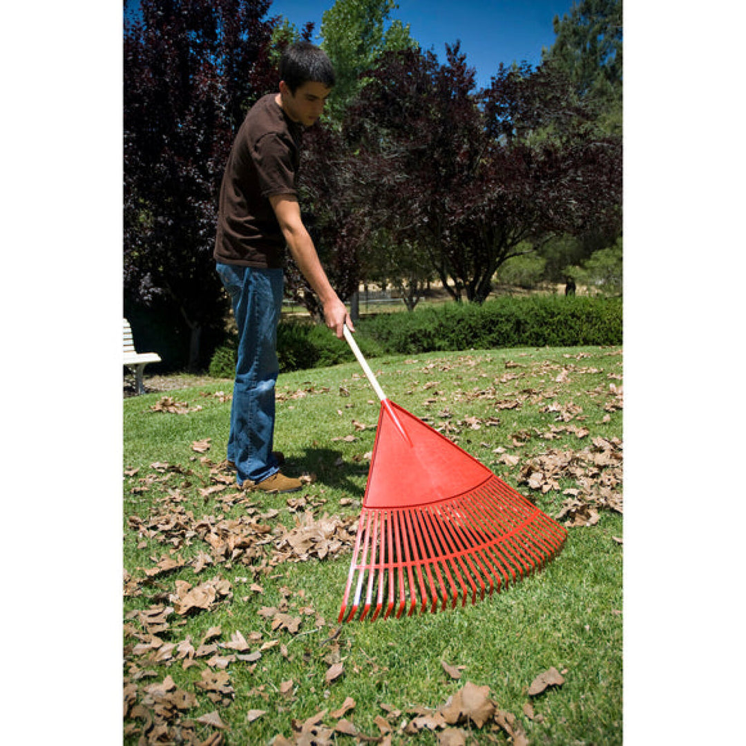 CRNA-RK 25030 · Wide-Head Poly Leaf Rake - 30 Inch/30 Tines