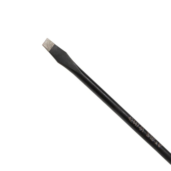 Estwing 42447-01 3/16-Inch x 6-Inch Slotted Magnetic Diamond Tip Screwdriver with Ergonomic Handle