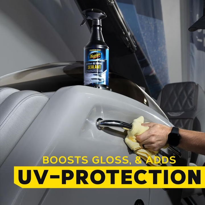 Meguiar's M250132 Marine & RV Hybrid Ceramic All Surface Sealant - Add Gloss & Protection from UV Damage