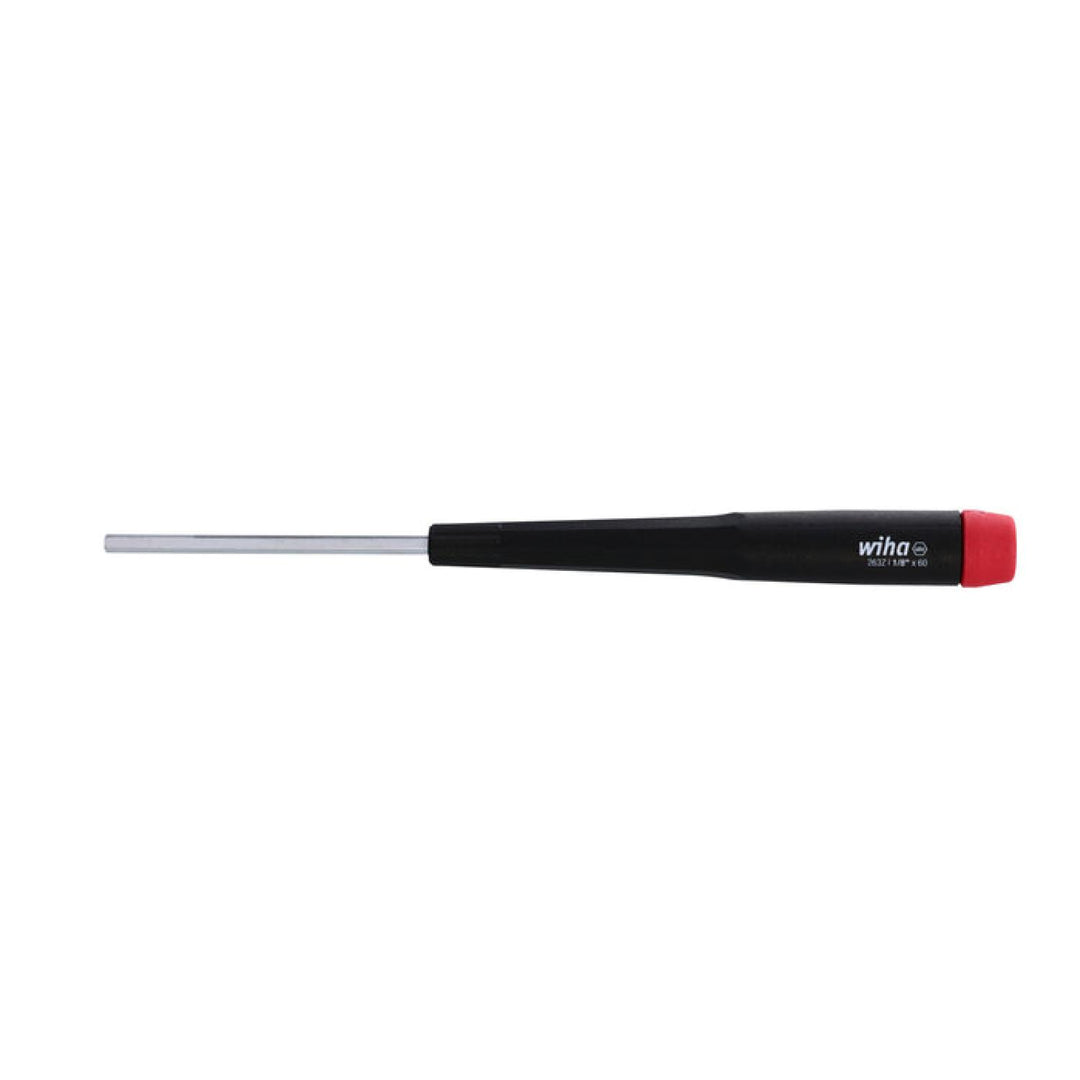 Wiha Tools 26335 Precision Hex Screwdriver 1/8" x 60mm