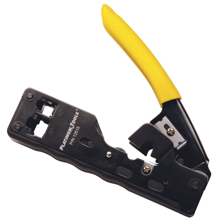 Platinum Tools 12515C Tele-TitanXg Crimp Tool for Modular RJ45 CAT6A Connectors
