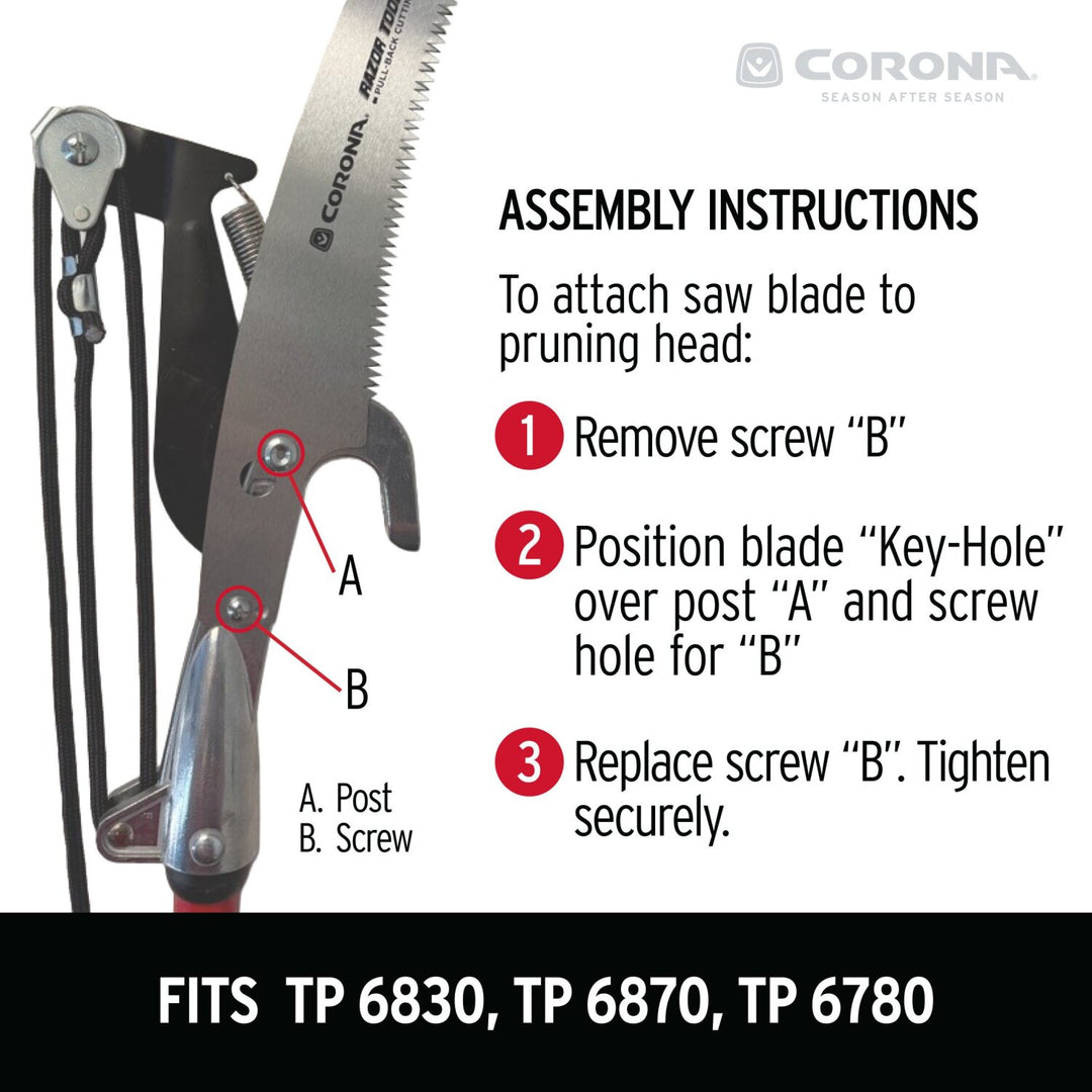 Corona AC 7241D 13 in. Replacement Blade for RazorTOOTH Saw