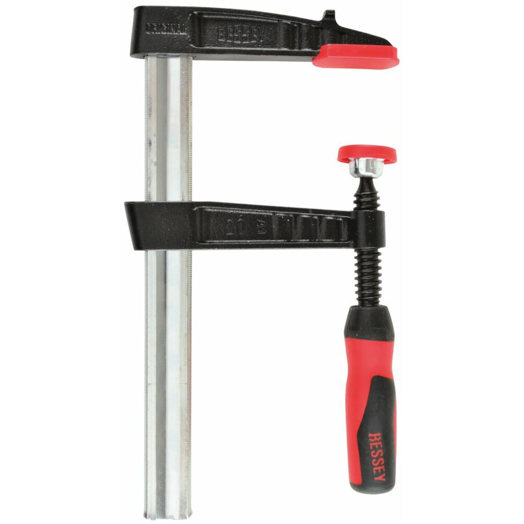 Bessey TGJ2.536+2K Clamp, woodworking, F-style, 2K handle, replaceable pads, 2.5 In. x 36 In., 600 lb