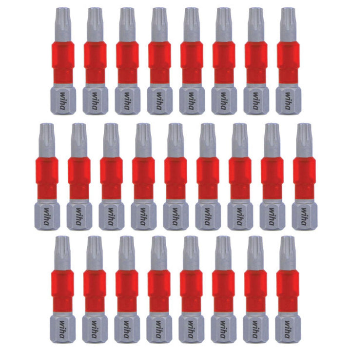 Wiha Tools 76612 MaxxTor Impact Bit TORX T20 - 29mm - 25 Pack