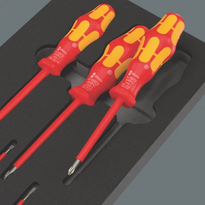 Wera 05150134001 97111 Foam insert Kraftform series 100 VDE screwdriver set 2 - 7 Pieces