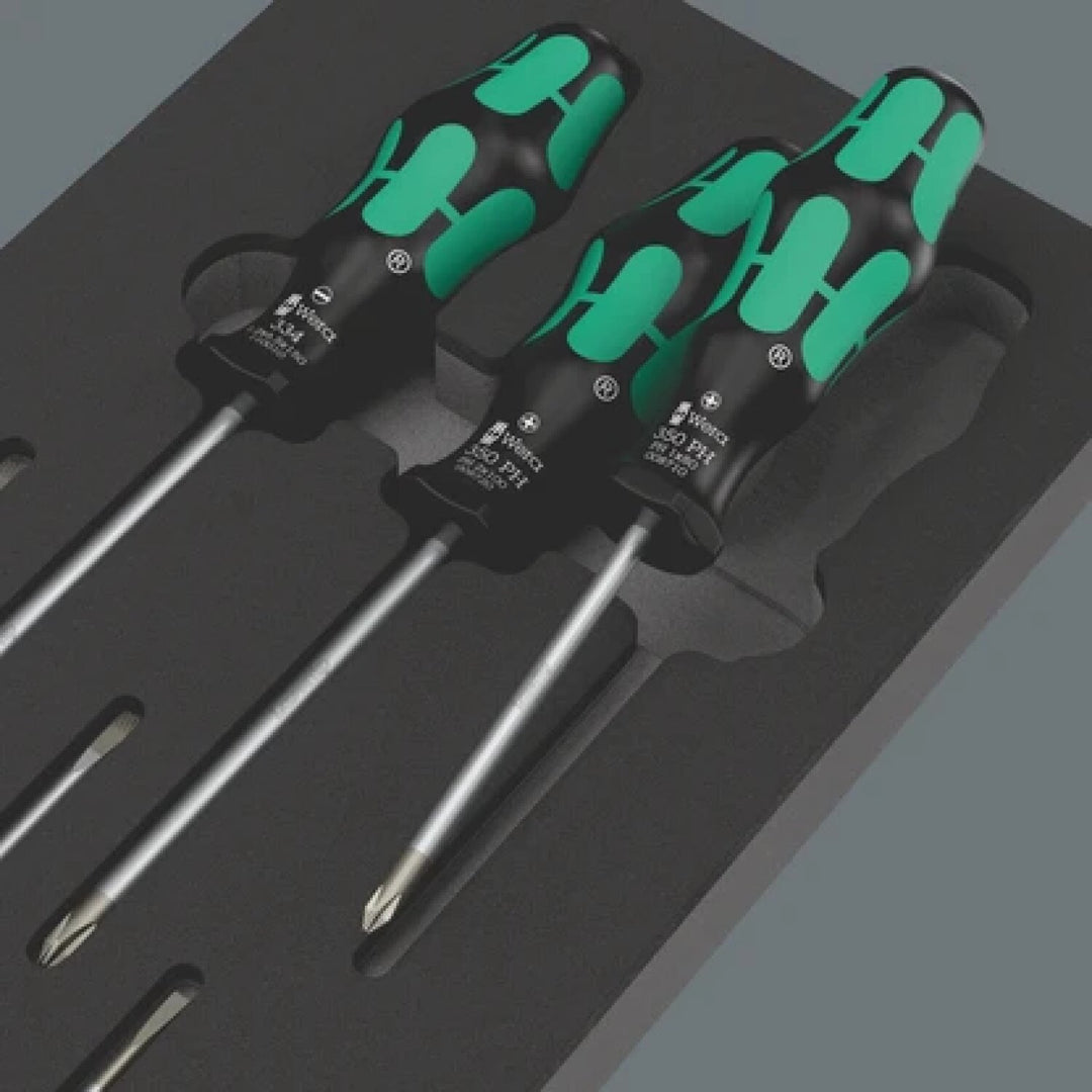 Wera 05150128001 9718 Foam insert Kraftform series 300 screwdriver set 2