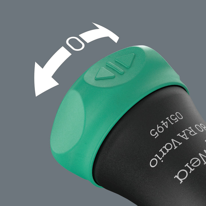 Wera 80 RA Vario Blade Holding Handle with Ratchet Functionality