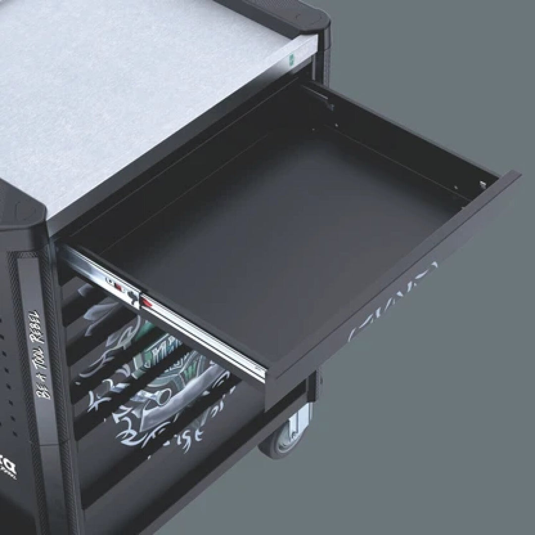 Wera 05501880001 9805 Tool Rebel roller cabinet Stainless, without tools