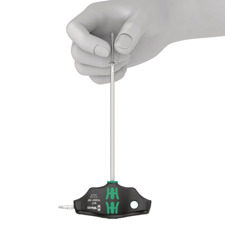 Wera 467 TORX® HF T-handle screwdriver with holding function, TX 9 x 100 mm