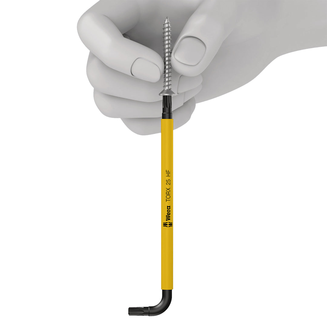 Wera 3950 SPKL Multicolour Imperial L-keys, imperial, stainless, 1/4" x 185 mm